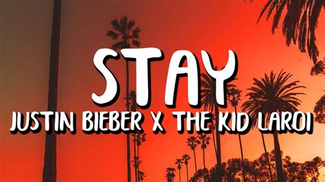 Justin Bieber x The Kid LAROI - STAY (Letra/Lyrics) - YouTube