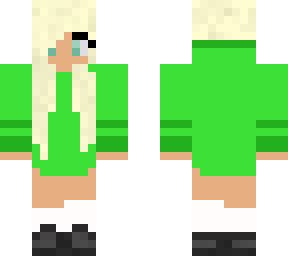 e girl blonde hair | Minecraft Skins