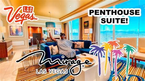 Stay at THE MIRAGE PENTHOUSE Panoramic View Suite | Las Vegas, USA 🇺🇸 ...