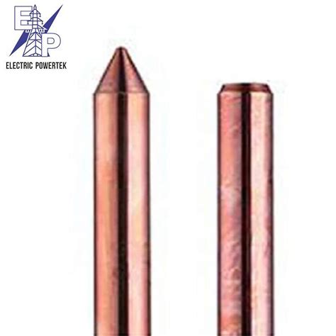 Copper Bonded Earth Rod Price Copperweld Clad Steel Ground Copper Rod ...