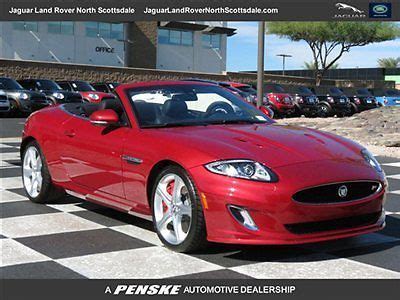 Buy new NEW JAG XK XKR RED CONVERTIBLE SUPERCHARGED V8 5.0L 510HP 20 ...