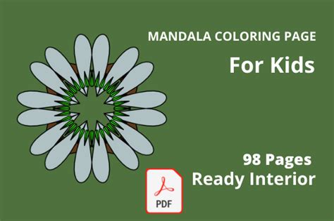 10 Kdp Interior Mandala Coloring Page For Mother Designs & Graphics