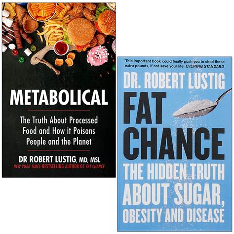 Metabolical & Fat Chance By Dr Robert Lustig 2 Books Collection Set by Metabolical By Dr Robert ...