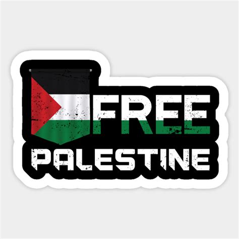 Free Palestine - Palestine - Sticker | TeePublic