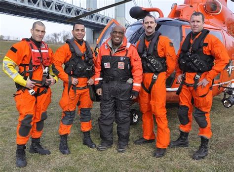 AL Roker with the Coast Guard Crew in Kodiak Alaska | Coast guard rescue, Coast guard, Coast ...