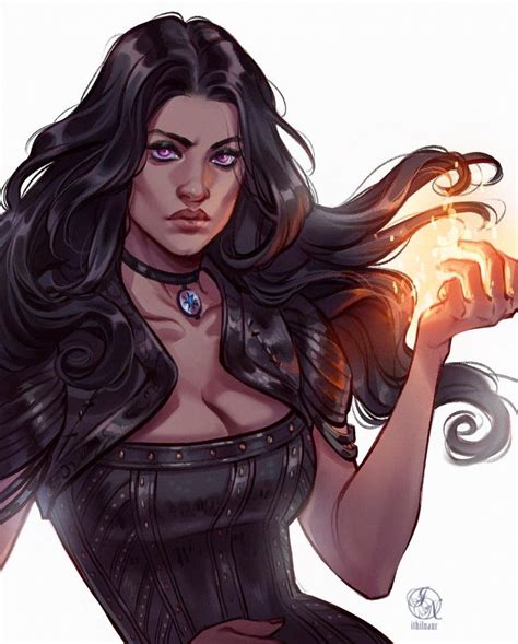 ArtStation - Yennefer of Vengerberg, N/ Ithilnaur in 2020 | Witcher art, The witcher books ...