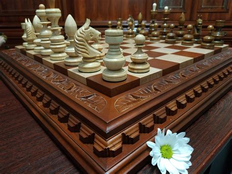 Games & Puzzles Chess Chess pieces wood Chess Set wooden chess pieces ...