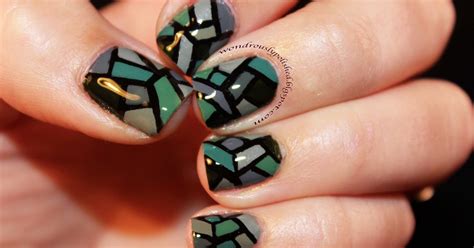 Wondrously Polished: Stained Glass Inspired!