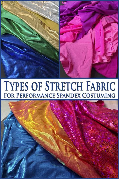 Types of Stretch Fabric for Spandex Costuming - Spandex Simplified