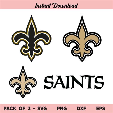 New Orleans Saints SVG, NFL Football SVG, New Orleans Saints SVG Bundle ...