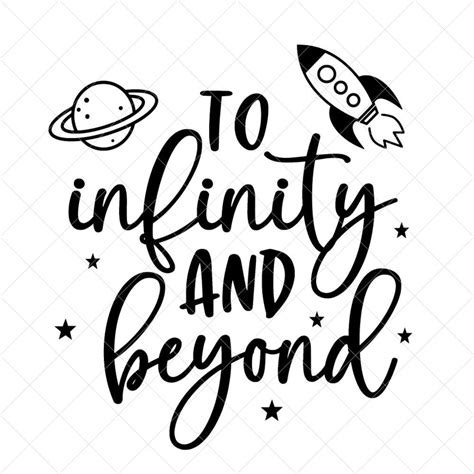 To Infinity and Beyond, A Toy Story SVG, Buzz Lightyear Svg, Png, Eps, Dxf, Cricut, Cut Files ...