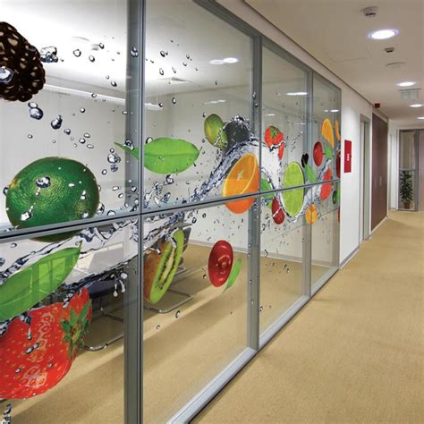 Digital Print Ultra Clear Window Film For UV Curable Printers