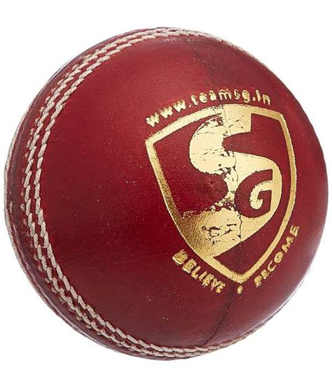 SG Red Seamer Cricket Leather Ball: Buy Online at Best Price on Snapdeal