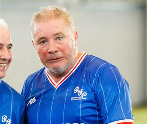 Rangers legend Ally McCoist swaps rough and tumble of footie pitch for ...