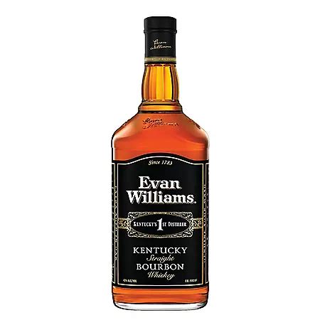 Evan Williams Black Label Kentucky Bourbon Whiskey (1.75 L) - Sam's Club