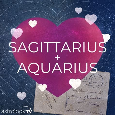 Sagittarius and Aquarius Compatibility - astrology.TV