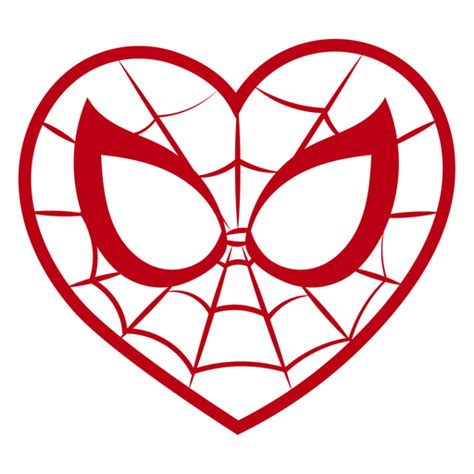 Spider-Man Heart Sticker - Sticker Mania