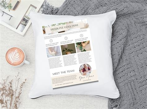 Small Business Newsletter Template Canva Template Fully - Etsy