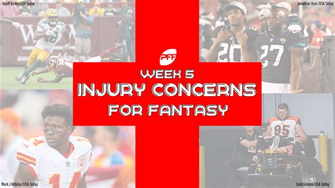 Week 5 Fantasy football injuries to watch | Fantasy Football News ...