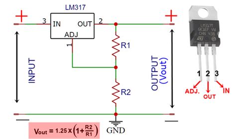 LM317 Voltage Regulator Calculator | Lm317 Calculator