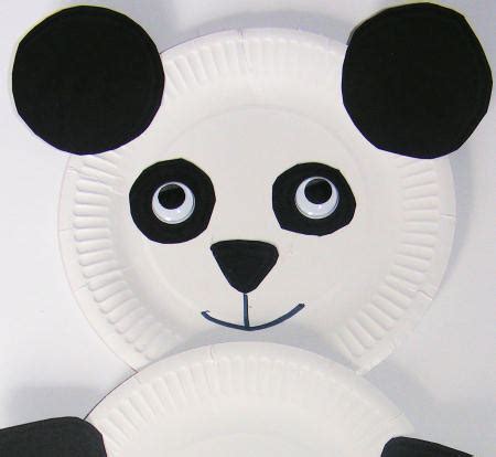 Paper Plate Panda