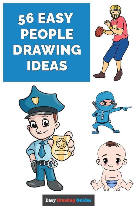 61 Easy People Drawing Ideas | Easy people drawings, Drawing people ...