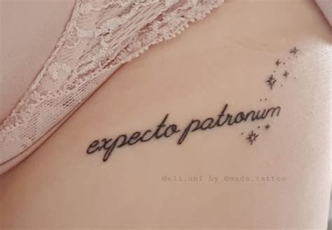 expecto patronum tattoo by @mads.tattoo | Harry potter tattoos, Expecto ...