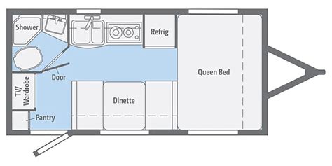 Winnebago Floor Plans Travel Trailers