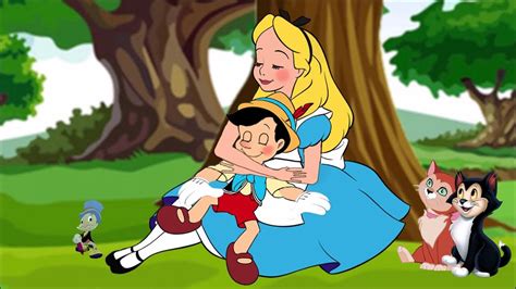 Alice and Pinocchio Chilling At a Tree - YouTube