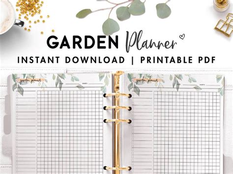 Free Garden Planner Template - World of Printables