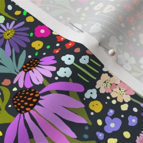 Midsommar Flowers Fabric | Spoonflower