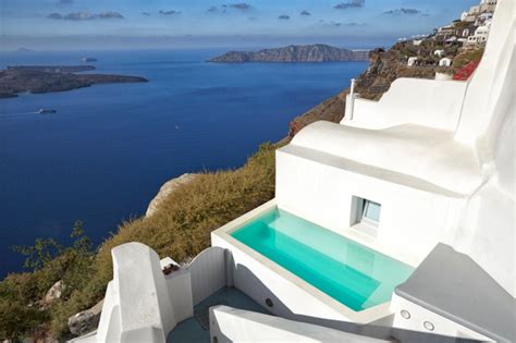 Holiday Villa in Santorini, Greece - Two cave houses with private pool in Imerovigli, Santorini