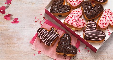 Dunkin' Gets Romantic With New Heart-Shaped Donuts