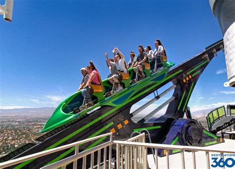 Las Vegas Roller Coaster - Stratosphere Tower - X Scream