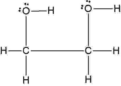 Ethylene Glycol Lewis Structure