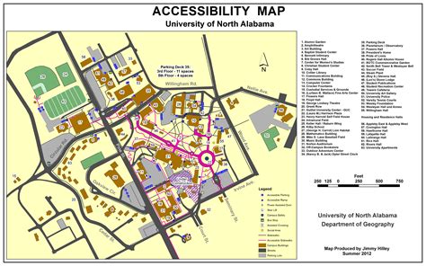 University Of Mobile Campus Map - Printable Maps Online