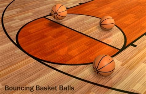 Animated Basketball Court Template For PowerPoint