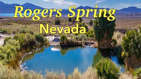 Hidden Oasis! Rogers Spring, Lake Mead, Nevada - YouTube