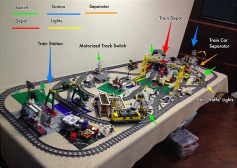 Image result for lego train layouts | Lego train tracks, Lego trains, Train layouts