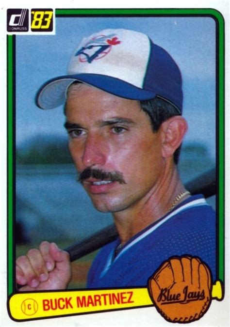 Buck Martinez, 1983 Donruss | Jeff | Pinterest | Baseball, Toronto Blue Jays and Baseball cards