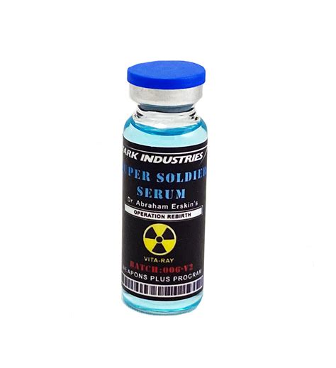 Super Soldier Serum Vial 30ml | Funky Toys