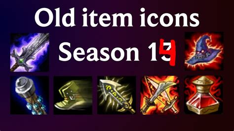 Bring back old item icons in season 14 League of Legends - YouTube