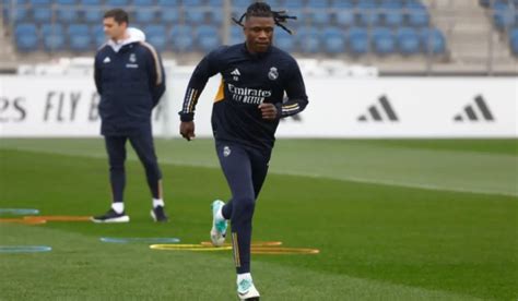 Camavinga starts training on the pitch | Madridistanews.com