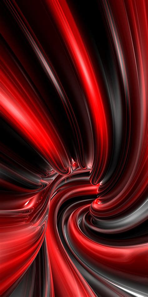 Abstract Black Red Wallpaper