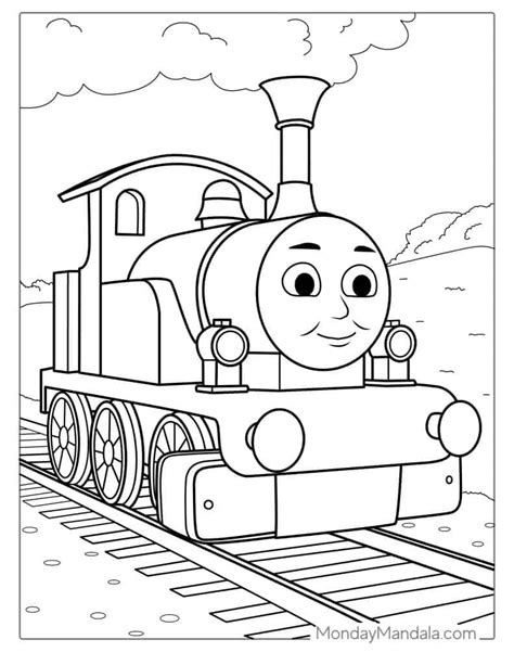 Thomas The Train And Friends Coloring Pages