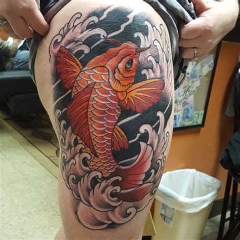 koi fish tattoo | Koi fish tattoo, Japanese koi fish tattoo, Koi tattoo