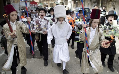 Purim celebrations see Jewish children around the world don costumes ...