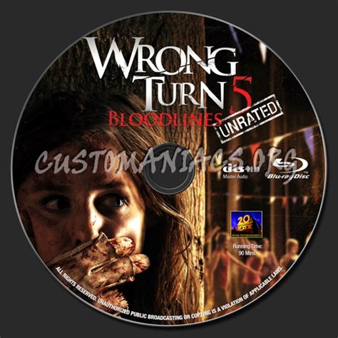 Wrong Turn 5 blu-ray label - DVD Covers & Labels by Customaniacs, id: 179051 free download ...