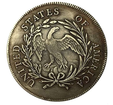 RARE Antique USA United States American 1796 Liberty Silver Color ...