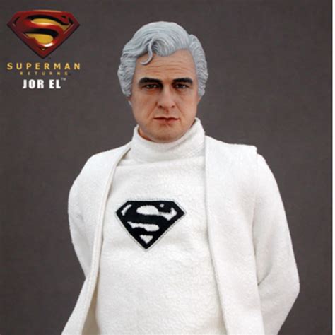 Hot Toys MMS49 Superman Returns Jor-El Marlon Brando 1/6 Scale Figure ...